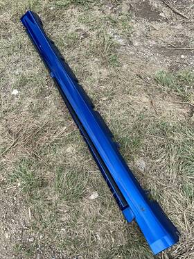 189.fd1l17 Ford 13-20 Fusion Driver Left Rocker Panel Moulding Oem Blue Paint