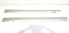 189.fd1r04 Ford Pair Of Jp Silver Birch Rocker Panel Mouldings Oem 2004 Thunderbird