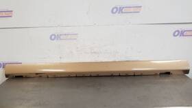 189.fd1r05 Ford 05 2005 Thunderbird Tbird Rocker Panel Moulding Side Skirt Left Gold T2