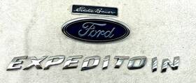 Ford 2l1z-7842528-ba 03-06 Expedition Eddie Bauer Liftgate Hatch Emblem Letters Oem Blue Oval