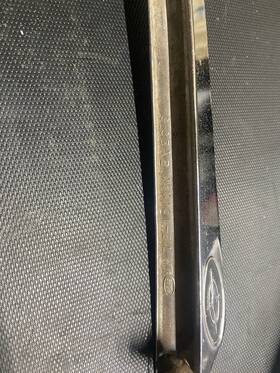 C3ab16a100 Ford 3ab16a100 Galaxie 500 Xl Fender Top Emblem Vntage 1963 #c3ab16a100
