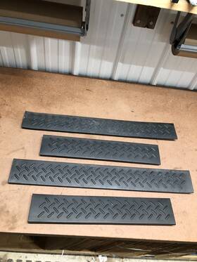 4l34-1613200 Ford 2004-2008 F-150 F150 Sill Trim Set Front Rear 4l341613200