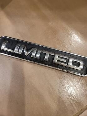 5l1z-7842528-a Ford 02-06 Escape Explorer Limited Rear Tailgate Emblem Oem Badge 03 04 05