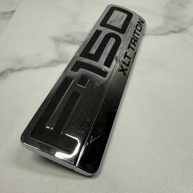 5l34-16b114-ra Ford 2004 2005 2006 2007 2008 F-150 Xlt 5.4 Triton Fender Side Emblem Oem Badge