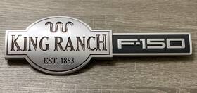 5l3418402a16-aa Ford 2004-2008 F150 King Ranch Front Fender Emblem Driver Passenger And Tailgate