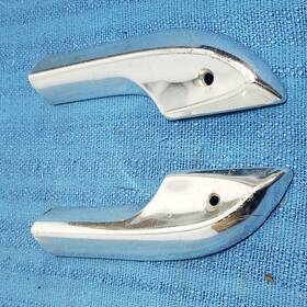 Ford 70 71 72 F-100 F-250 F-350 Pair Of 70-72 Truck Front Hood Trim Ends L R F100 F250 F350 Pickup