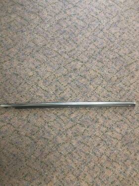 7421452 Ford 09-19 Flex Front Right Chrome Weatherstrip Quarter Window Trim Moulding Oem