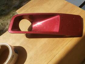7e53-17k947-aa Ford 2006-2009 Fusion Lh Red Fog Light Lamp Bezel Oem 55318