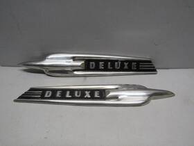 8a-16188-a Ford 51 Deluxe Fender Moldings Emblem Trim