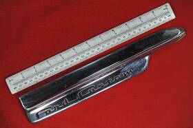8a-16189-a Ford 1949 Custom Spear Rh Right Side Fender Nameplate Pickup Truck Emblem