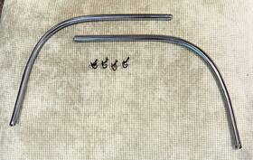 B5a-16164-a Ford 1955 Front Fender Stainless Molding Moulding Trim Lh Driver Rh Passenger B5a-16164-a Ford 1955 Front Fender Stainless Molding Moulding Trim Lh Driver Rh Passenger
