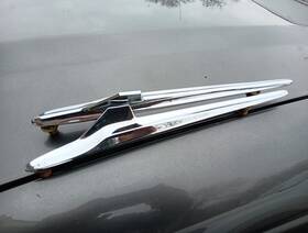 C4ab-16178 Ford 1964 Galaxie Fender Trim Spear Moulding. Lh &rh Pair. Oem