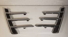 C5zb-6529394-b Ford 1966 Mustang Quarter Panel Ornaments Emblems Trim Oem Original Little Use