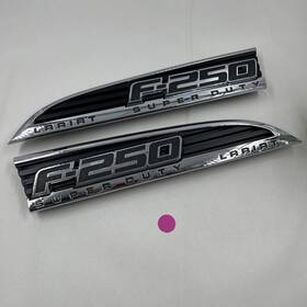 Cc34-25000a73-eaw Ford 2011 2012 2013 2014 2015 2016 F250 Xl Left Right Fender Emblem Super Duty