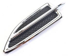 Dj54-16c216-baw Ford 2013-2019 Escape Front Right Fender Chrome Emblem Garnish Trim Oem