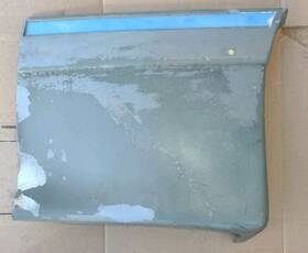 E7zb-17w894-awa Ford 87-93 Mustang Gt Side Skirt Rear Quarter Panel To Bmpr Ground Effect Gfx Rh