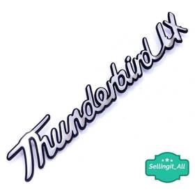 E9sz-6342528-b Ford 96-97 Thunderbird Lx Trunk Lid Emblem Oem Nameplate Rear