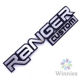 E9tz16720b Ford E9tz-16720 89-92 Ranger Chrome Fender Emblem Rh/lh Badge Nameplate