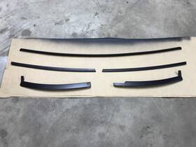 E9zb-6103122-aaw Ford 87-93 Mustang Front Windshield Trim Exterior Window Metal Restored Oem