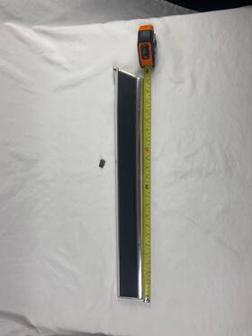 Eotz9929039d Ford 80-86 Pickup Truck Xlt Bed Lower Trim Body Molding Passenger Side