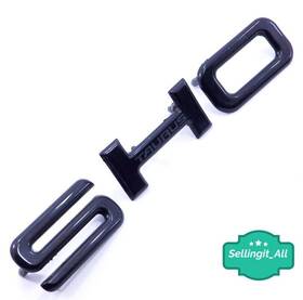 F6dz-17e939-cg Ford 96-99 Taurus Sho Rear Bumper Emblem Oem Nameplate Badge F6dz17e939cg Black