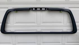 F75b-18423a00-aa Ford 97-03 F150 Extended Cab Supercab Fiberglass Oem Rear Window Trim - Rare