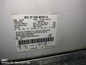 Ford Hb5z7820878ba Right Front Door Moulding Oem 2016 Explorer