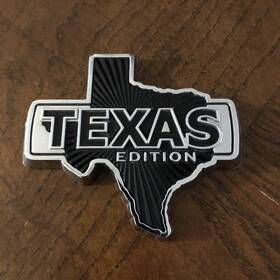Ml3z-8442528-a Ford 2021-2024 F-150 Rear Tailgate Texas Sales Badge Chrome Nameplate Emblem Euc