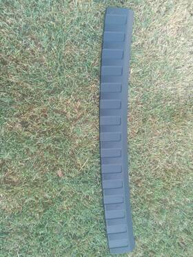 Pc3b-17c881-aw Ford 2023 2024 F250 F350 Front Upper Bumper Trim Molding Step Pad Black Oem