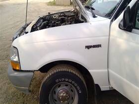 110-02384al Ford Truck Driver Left Fender Without Wheel Lip Moulding Fits 98-00 Ranger 3306270