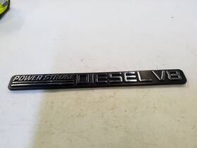 127.fd8m02 Ford Truck Power Stroke Diesel V8 Door Emblem Fits 99 00 01 02 03 04 F250 F350 F450