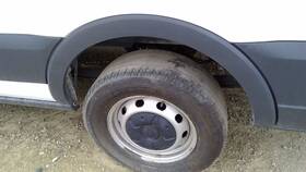 165.fd8j18 Ford Truck Transit 250 Cargo 143 Inch Wb 2018 Left Quarter Wheel Flare 479487