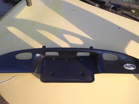 Xs4k-13512-aa Ford 2001 Escort Zx2 Rear Trunk License Plate Panel Fits 1998 2003 Blue