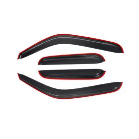 3798515 Geartronics For 1999-06 Chevy Silverado Gmc Sierra Extended Cab Window Visors Rain Sun 4x