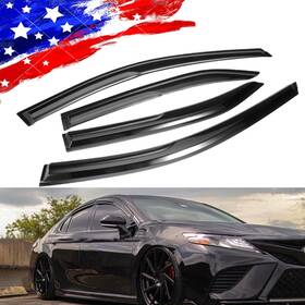 94425 Gearzaar For 2007-2011 Toyota Camry Jdm Mugen Style Window Visors Rain Guards