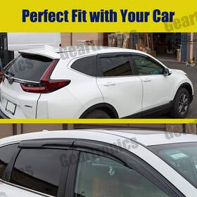 94485 Gearzaar For 2012-2016 Honda Cr-v 4pcs Window Visors Sun Rain Guard Wind Vent