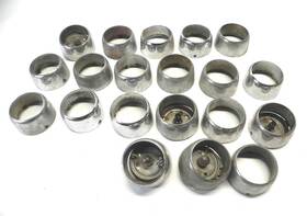 1462599 General Motors #1462599 Vintage 1954 Gm Buick And Cadillac Lot Of 19 Light Bezels Pre-owned