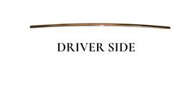 15280090 General Motors 07 - 14 Escalade Window Reveal Molding Trim Chrome Driver Side Front Oem