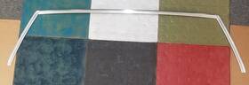 20481618 General Motors 1982-1988 Monte Carlo Rear Window Glass Reveal Trim Molding Original Gm 3pc Set