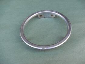 3847886 General Motors 1963 Corvette Convertible Original Gas Door Bezel For Roller Lid. 63 Only
