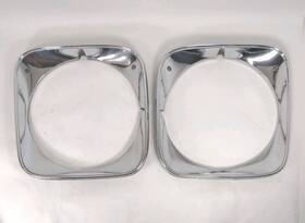3982452 General Motors 3982451 1971 Chevy Oem Headlight Bezels Surrounds Chevelle El Camino Gmc