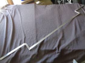 4427045 General Motors 12.180 1966 Chevy Impala Station Wagon Lower Tailgate Lip Tail Light Lamp Trim Molding