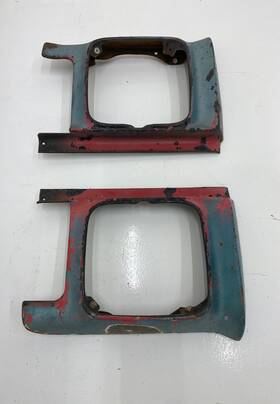 6261987 General Motors 1972 Monte Carlo Fender Extensions Head Light Bezel Lamp Surround Trim Cover