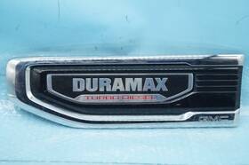 84431318 General Motors 2020-24 Gmc Sierra Duramax Turbodiesel Left Side Fender Vent Chrome Emblem Oem