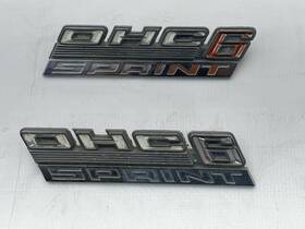 9788227 General Motors 9788228 1967 Pontiac Lemans Sprint Ohc 6 Fender Emblems Front Quarter Panel Trim