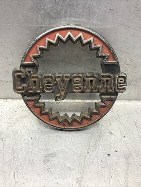 330316 General Motors / Chevrolet Cheyenne Blazer 76-80 K5 Emblem Oem Squarebody Chevy