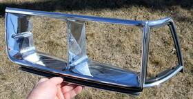 25509373 General Motors Corporation Gm 1982 1983 1984 1985 Buick Century Drivers Left Side Headlight Chrome Bezel