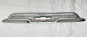 3752523 General Motors Gm 1959 Chevy V8 Truck Hood Ornament Apache Emblem Bowtie Chrome Badge Molding Trim
