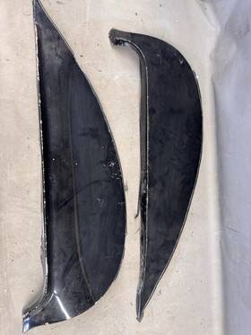 Cws58 General Motors Gm 1958 Chevy Impala Belair Fender Skirts 1/4 Quarter Panel Rear Delray Side Trim