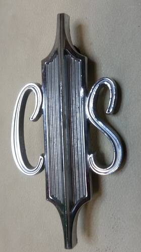 General Motors Se75t Classic1967 Cs Oldsmobile Cutlass Supreme 442 Trunk Emblem # 1 47600 7674522